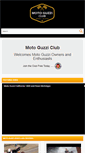 Mobile Screenshot of motoguzziclub.com