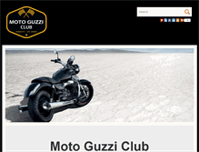 Tablet Screenshot of motoguzziclub.com