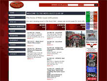 Tablet Screenshot of motoguzziclub.co.uk